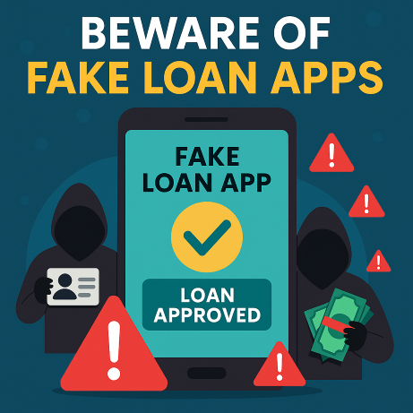 नकली लोन ऐप्स से सावधान रहें: तात्कालिक पैसा, जीवनभर की परेशानी!