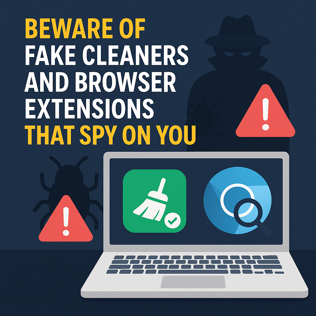 फ्री क्लीनर या ब्राउज़र एक्सटेंशन से गोपनीयता की चोरी!