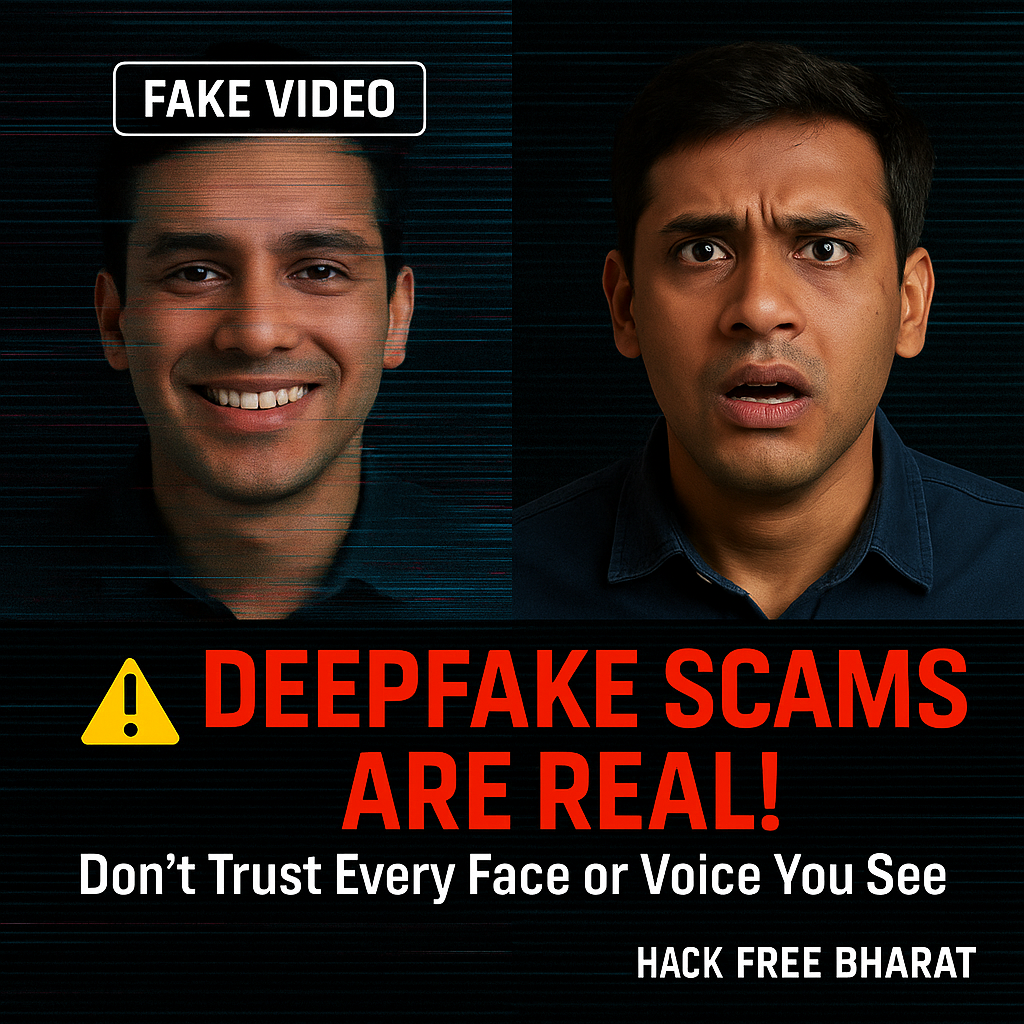 🎭 Deepfake का खतरा: जब वीडियो झूठ बोलते हैं और कीमत आप चुकाते हैं