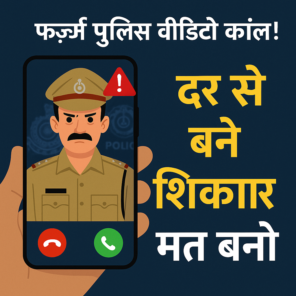 फर्जी पुलिस कॉल और Digital Arrest स्कैम: डर का जाल मत बनो!