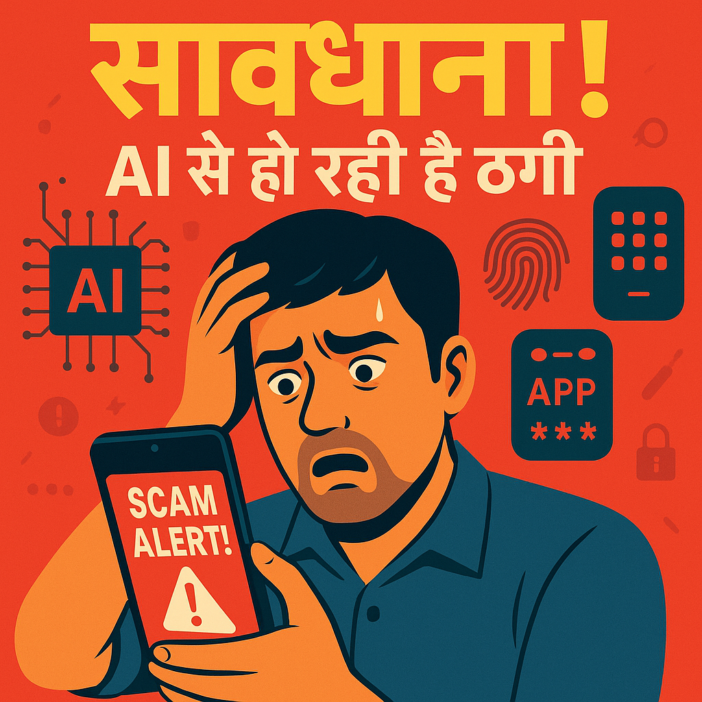 AI-आधारित साइबर अपराध: भारत में ₹938 करोड़ का नुकसान – कैसे बचे?